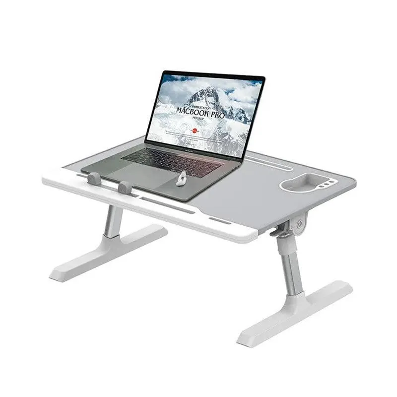 Multifunctional Adjustable PU Leather Foldable Laptop Desk -XF0665