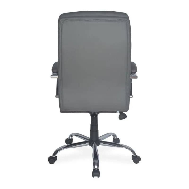 Nilkamal Neal High Back Office Chair (Grey) with Laptop Stand Complimentary