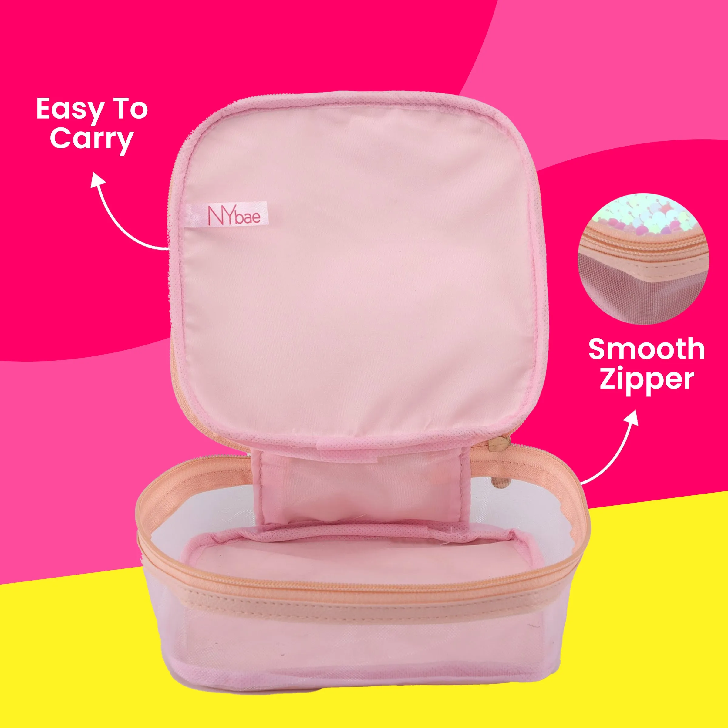 NY Bae Sequin Glam Pouch