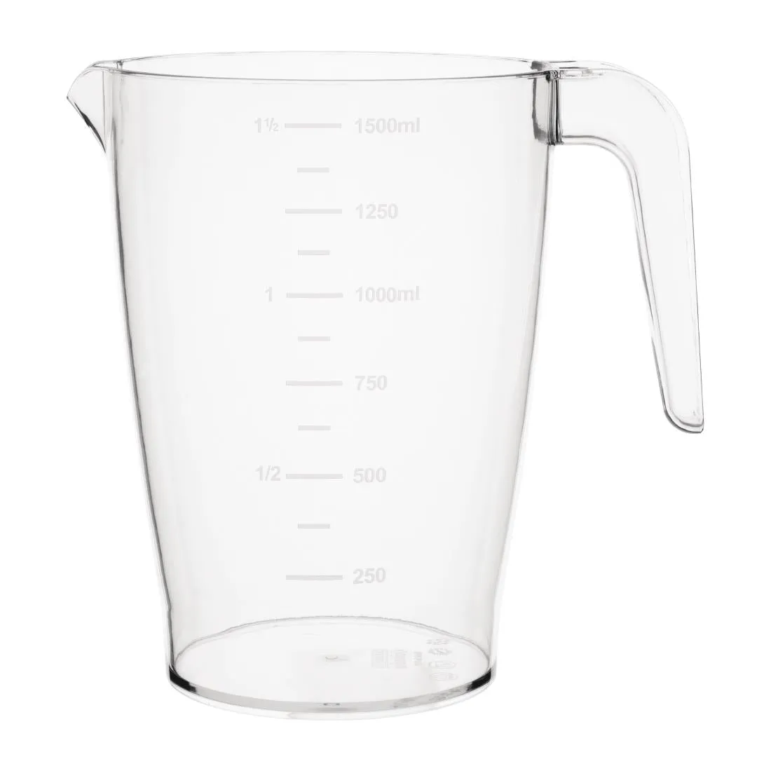 Olympia Kristallon Polycarbonate Stacking Jug 1.5ltr - FB892