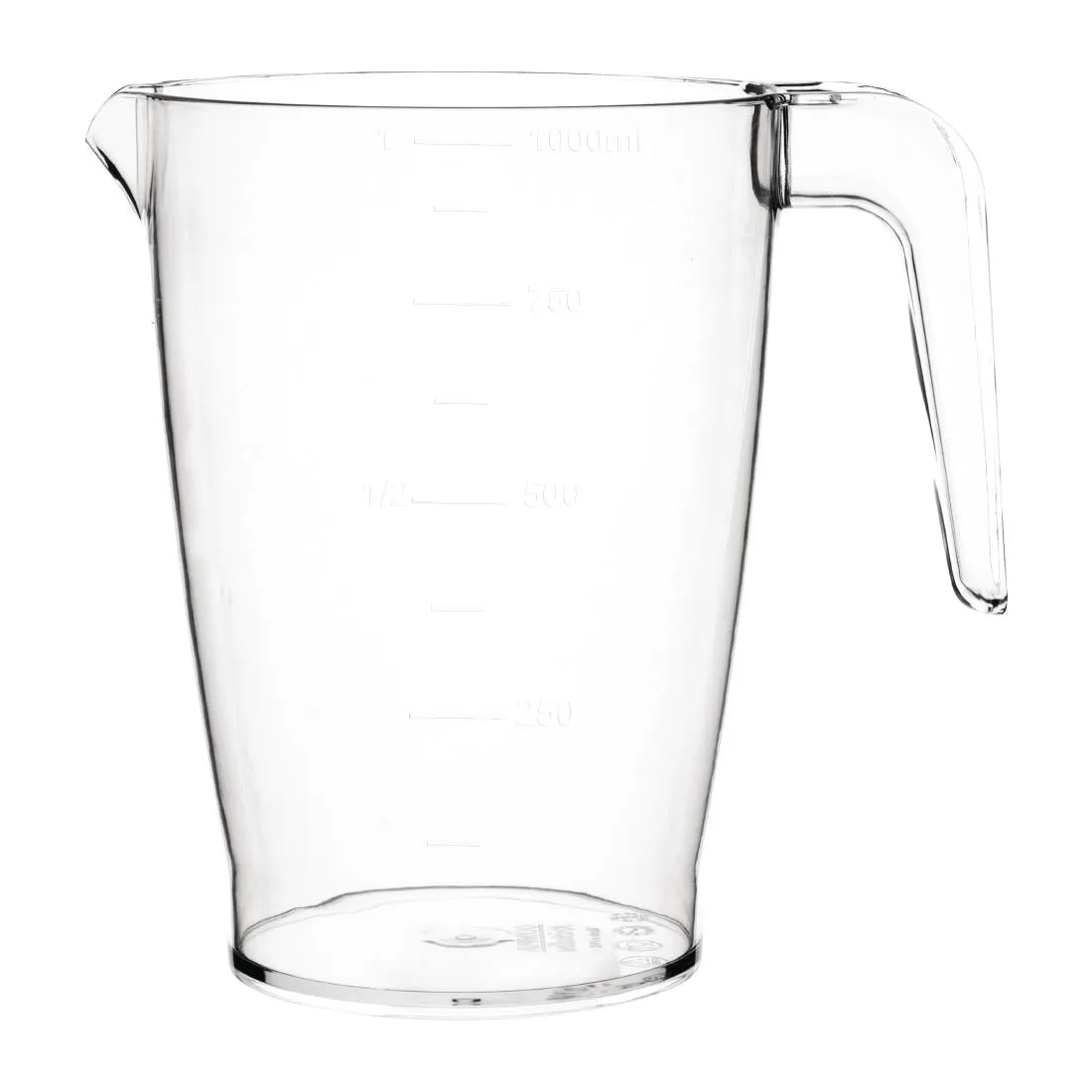 Olympia Kristallon Polycarbonate Stacking Jug 1ltr - FB890