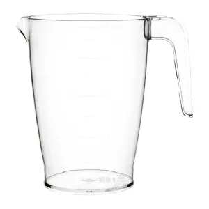 Olympia Kristallon Polycarbonate Stacking Jug 1ltr - FB890