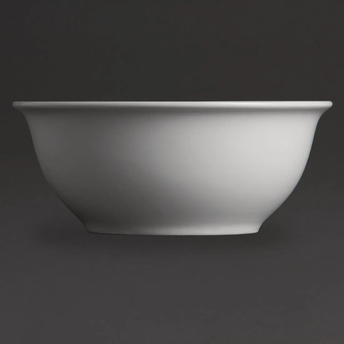Olympia Whiteware Salad Bowls 175mm (Pack of 6) - W408