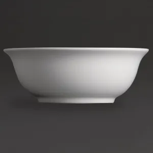Olympia Whiteware Salad Bowls 235mm (Pack of 6) - W436