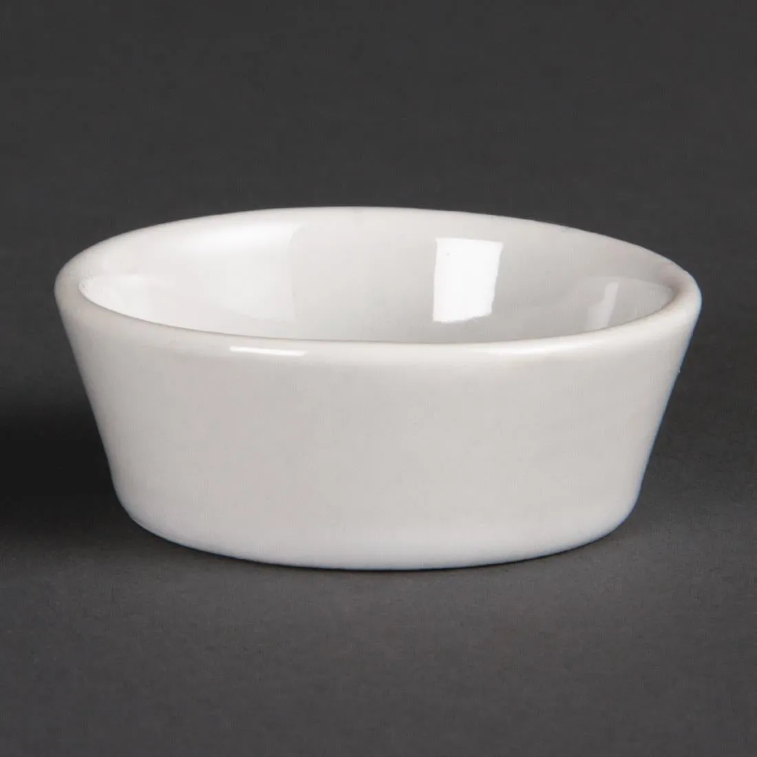 Olympia Whiteware Sloping Edge Bowls 50mm (Pack of 12) - U161