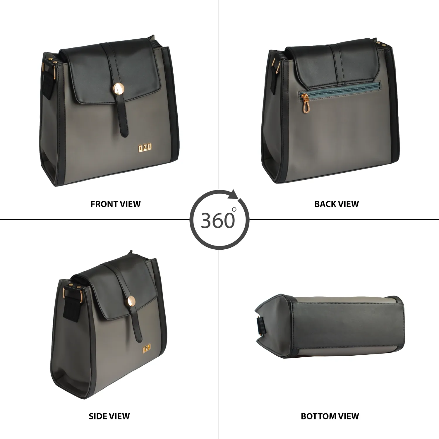 OZO Cross-body Sling Bag | Soft Textured Premium PU Leathered Bag for Ladies and Girls