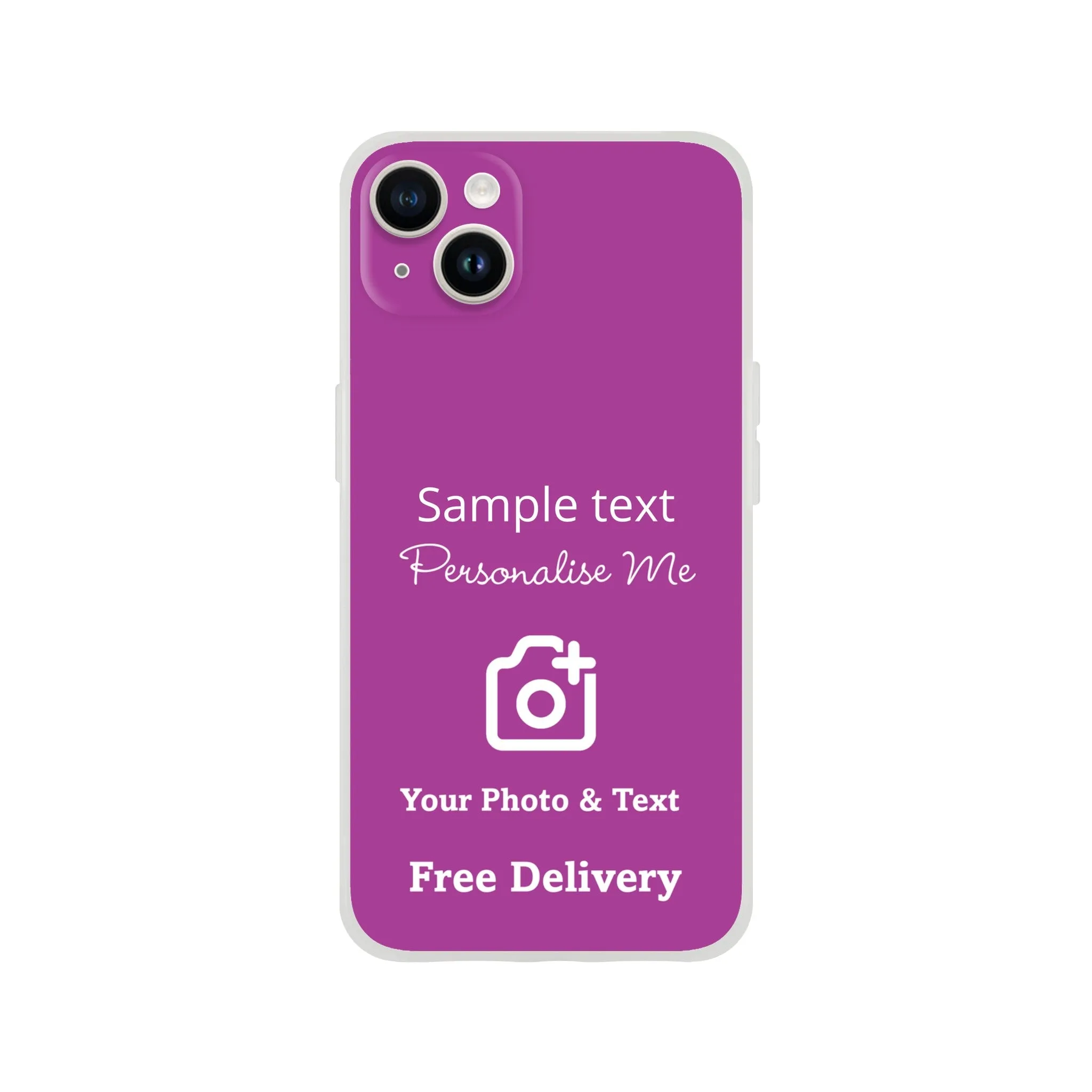 Personalised Mobile Flexi Phone Case