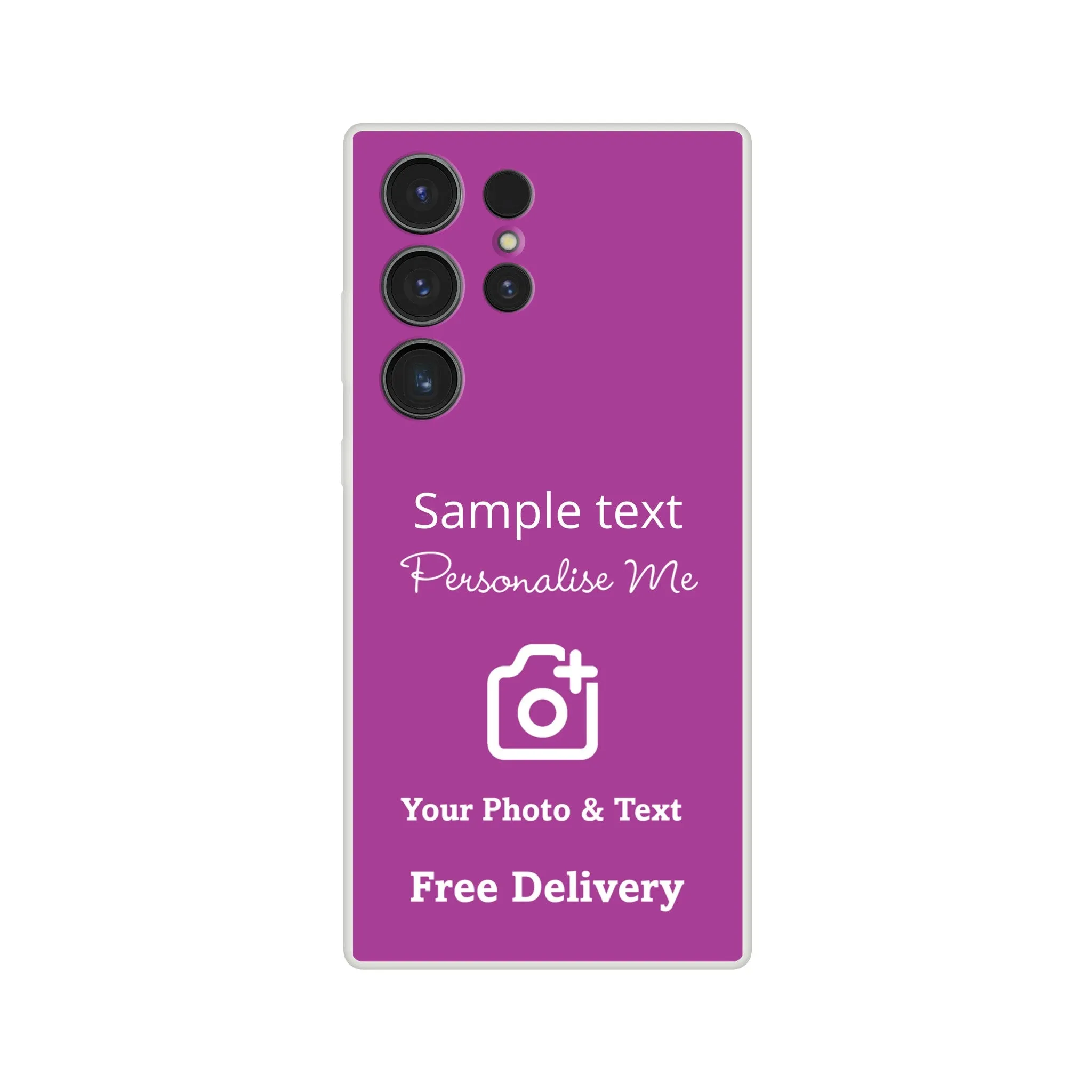 Personalised Mobile Flexi Phone Case