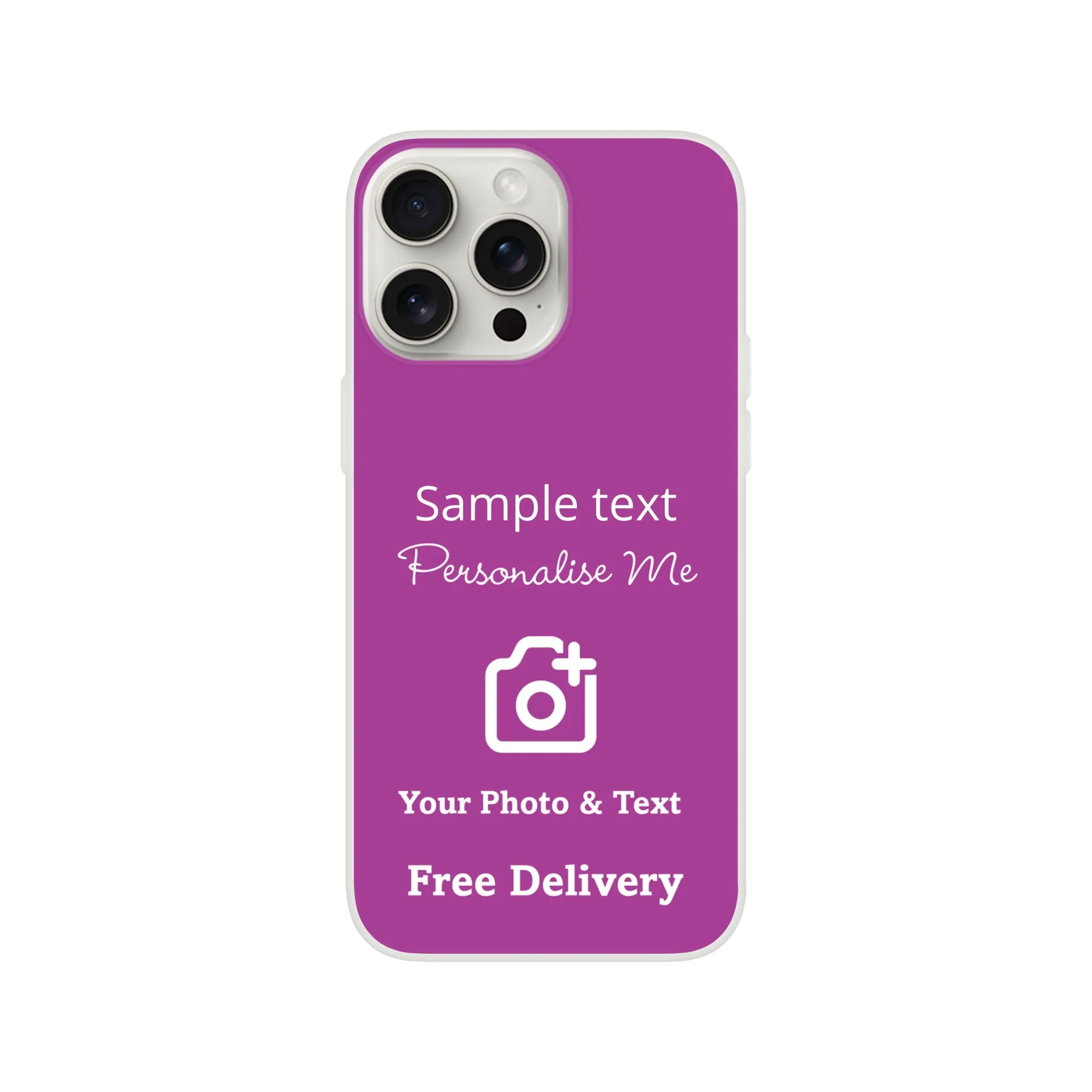Personalised Mobile Flexi Phone Case