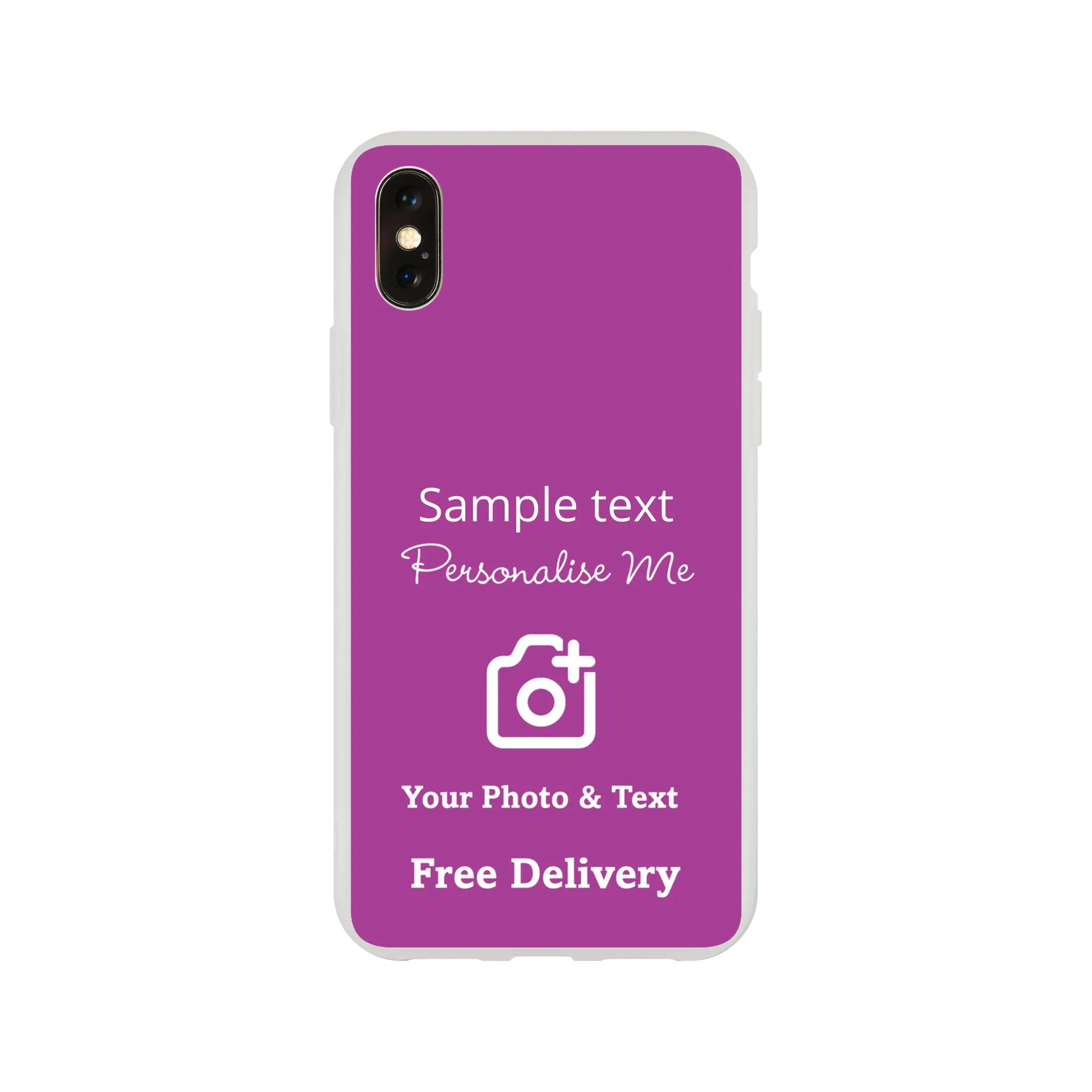 Personalised Mobile Flexi Phone Case