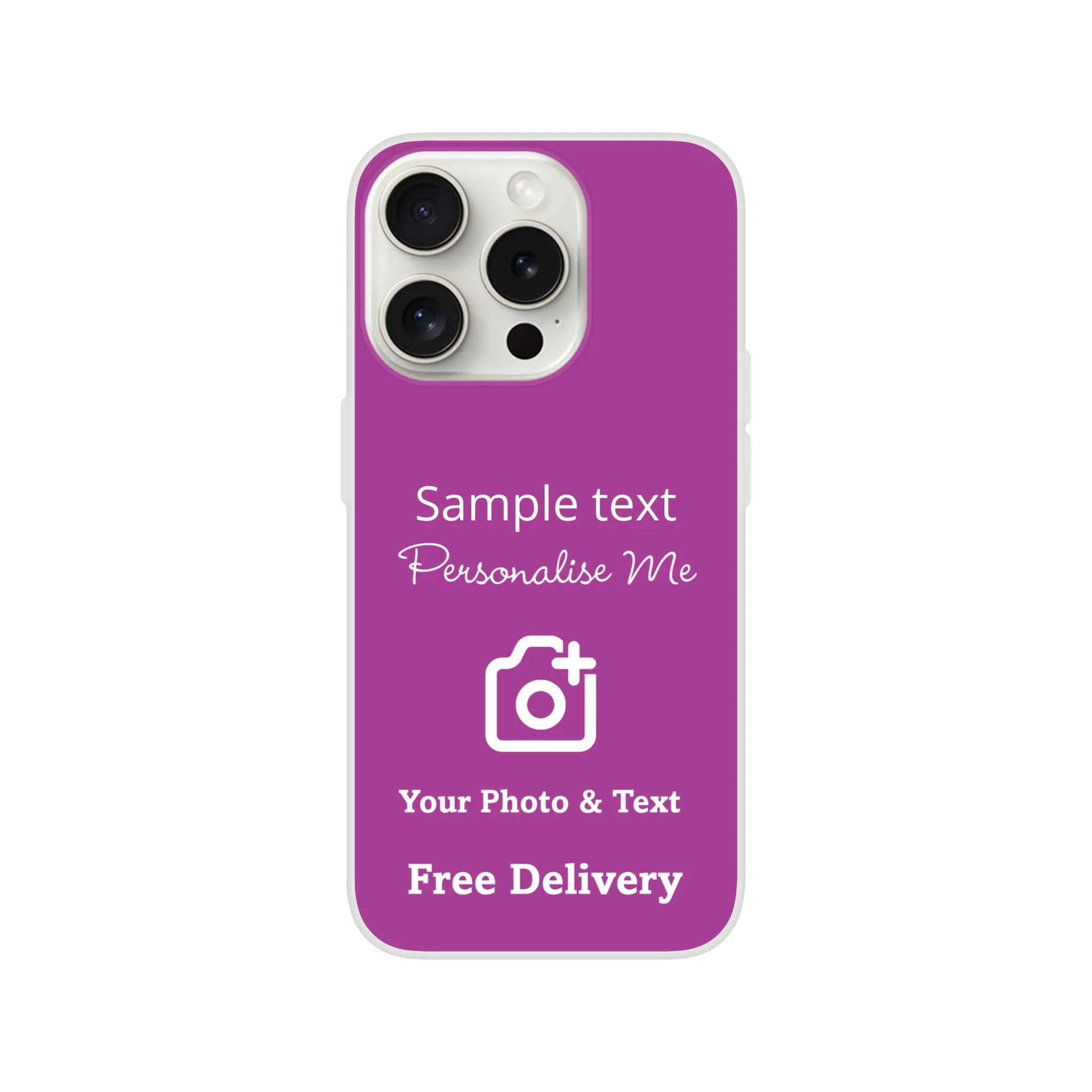 Personalised Mobile Flexi Phone Case