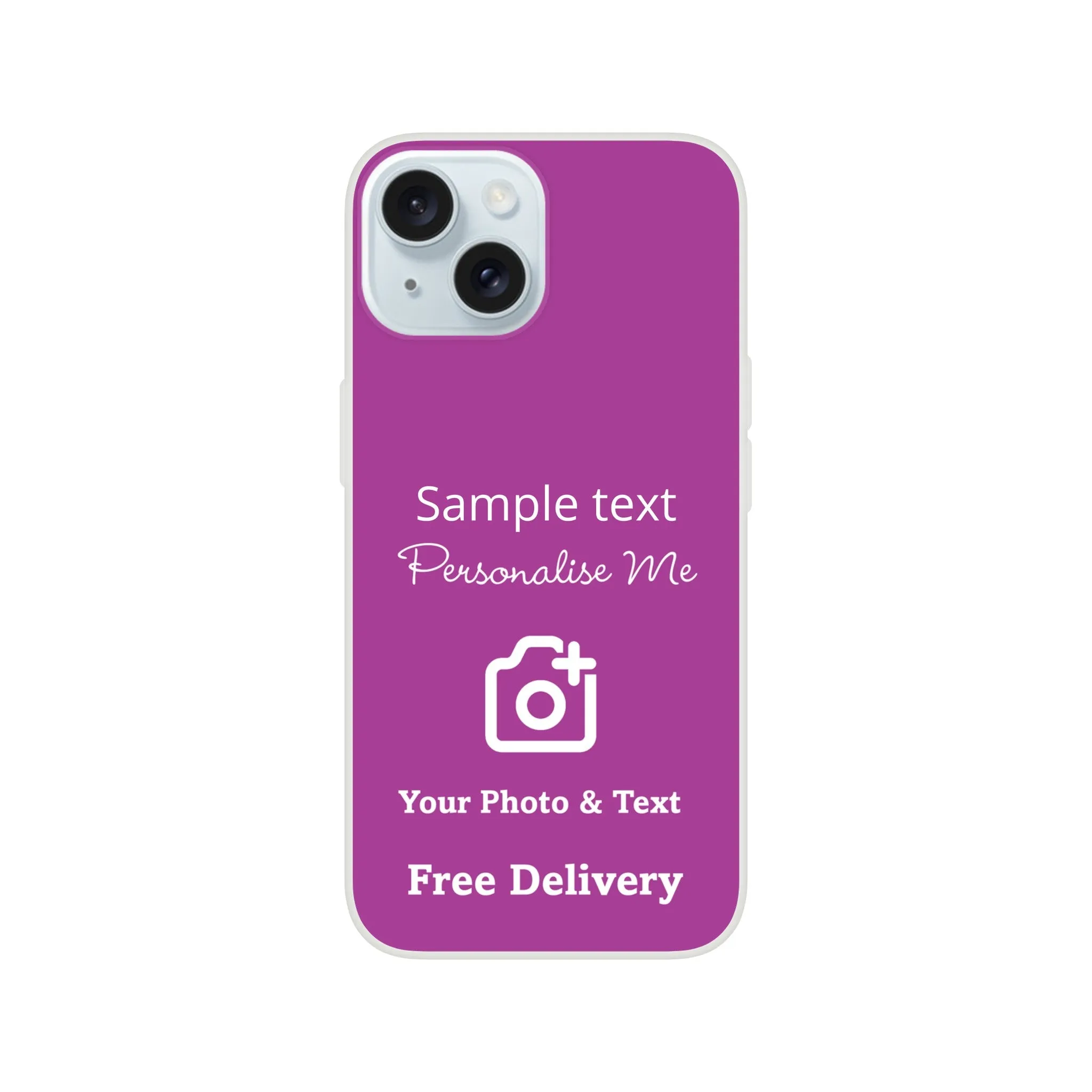 Personalised Mobile Flexi Phone Case