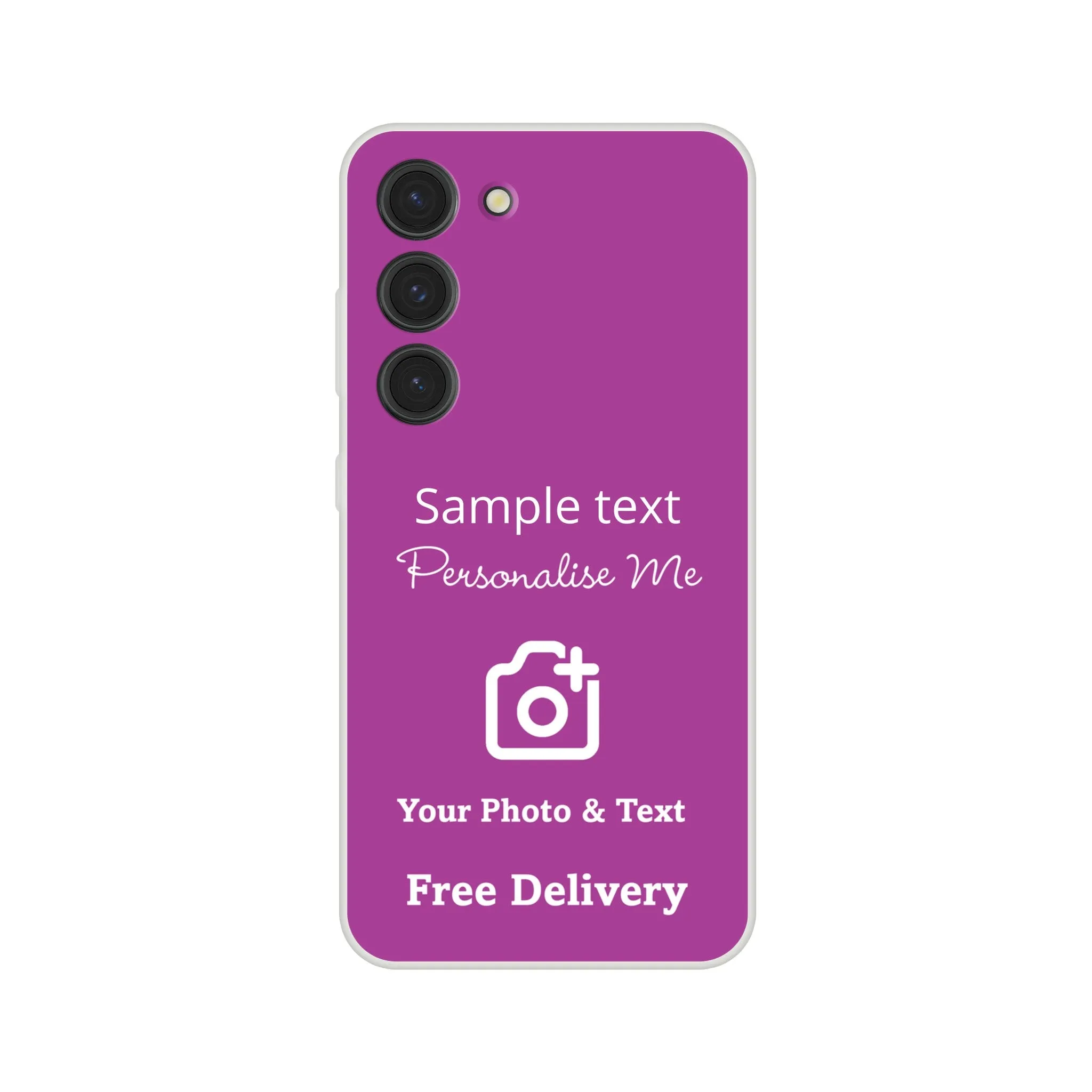 Personalised Mobile Flexi Phone Case