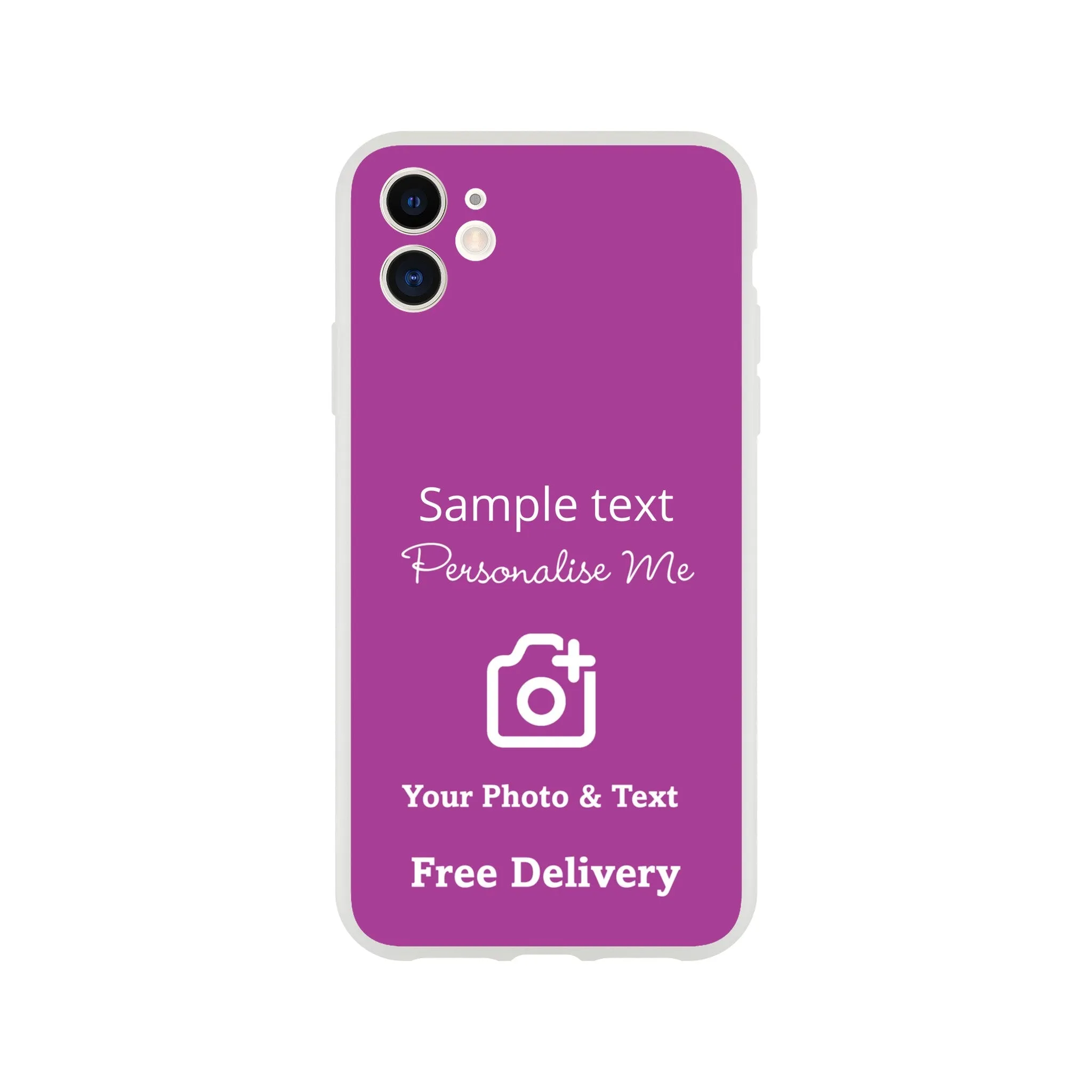 Personalised Mobile Flexi Phone Case