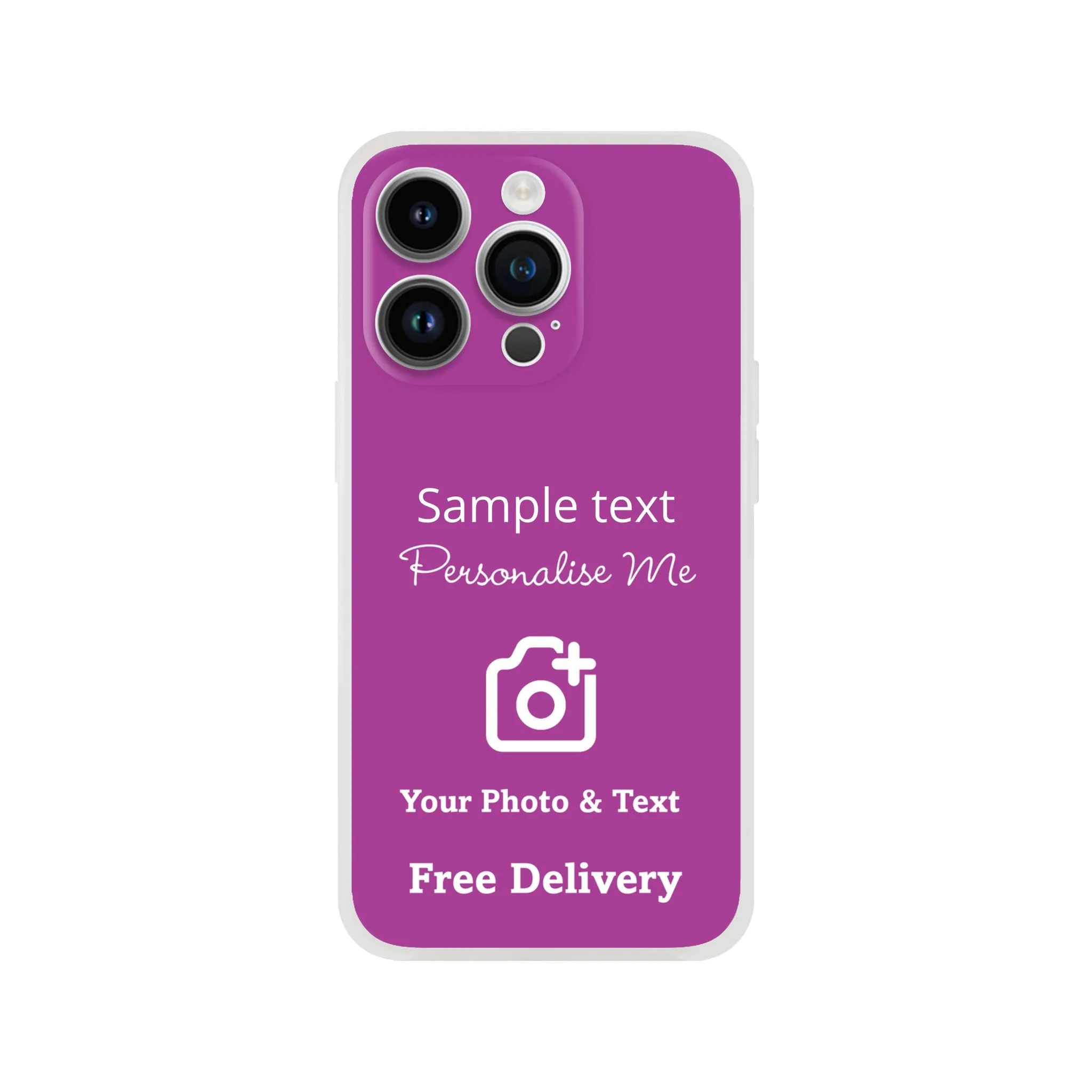Personalised Mobile Flexi Phone Case