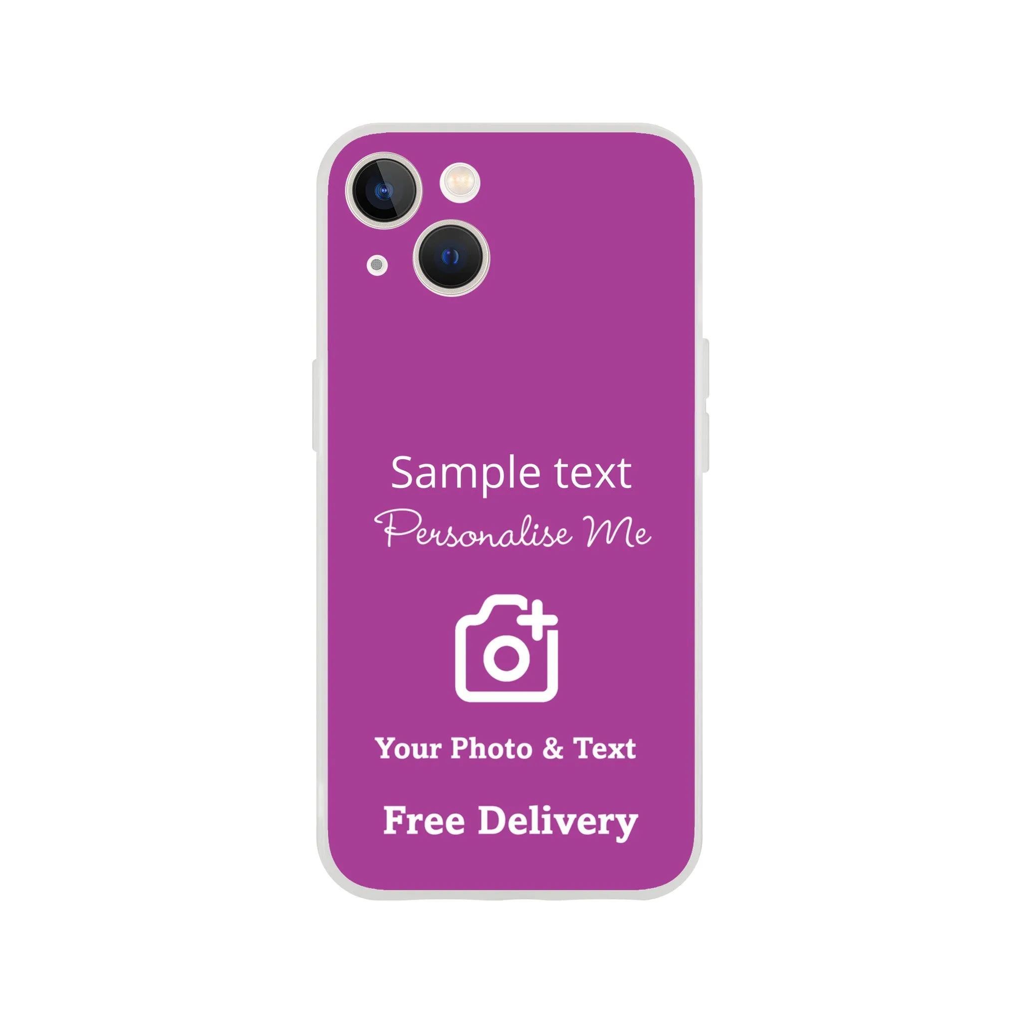Personalised Mobile Flexi Phone Case