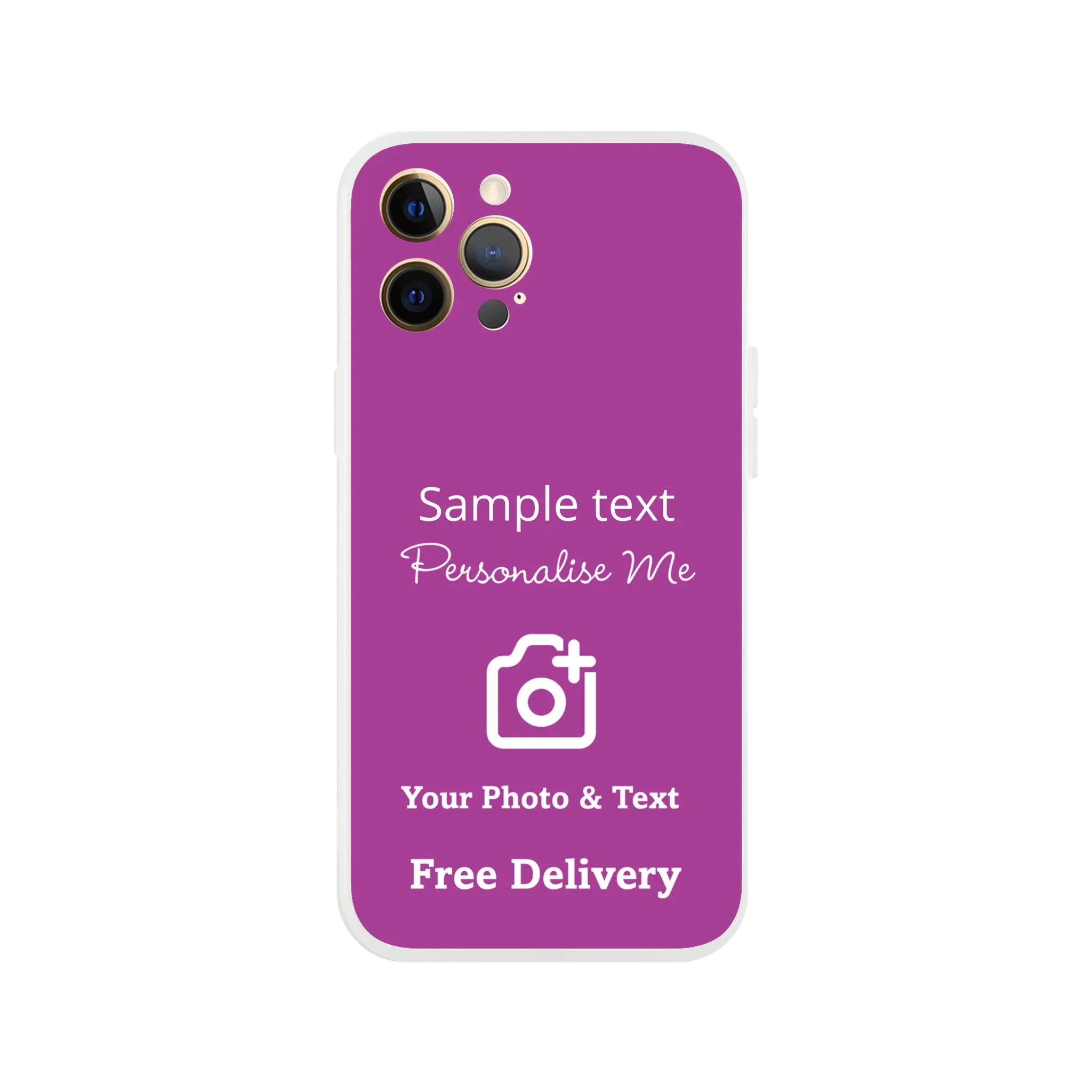 Personalised Mobile Flexi Phone Case