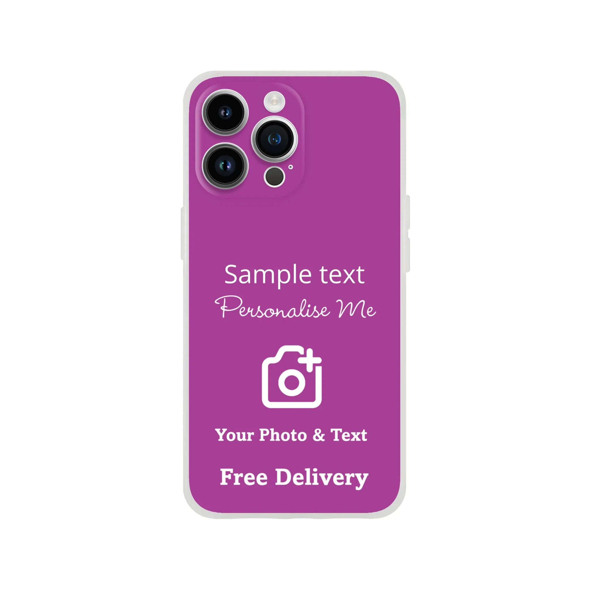 Personalised Mobile Flexi Phone Case