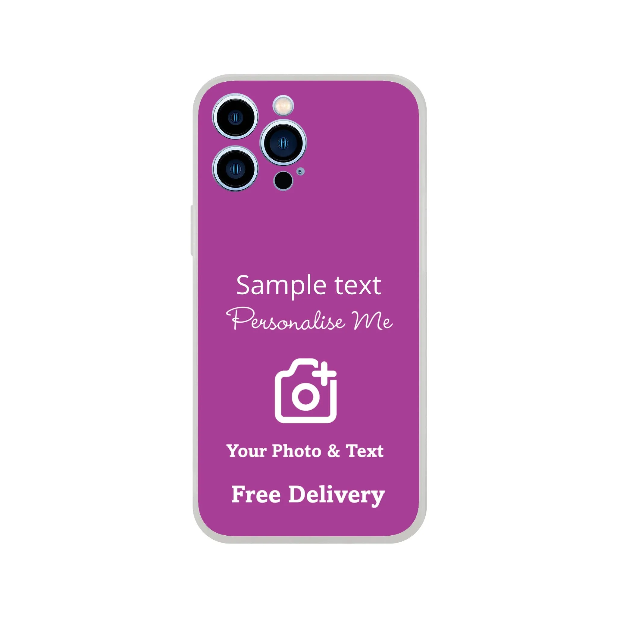Personalised Mobile Flexi Phone Case