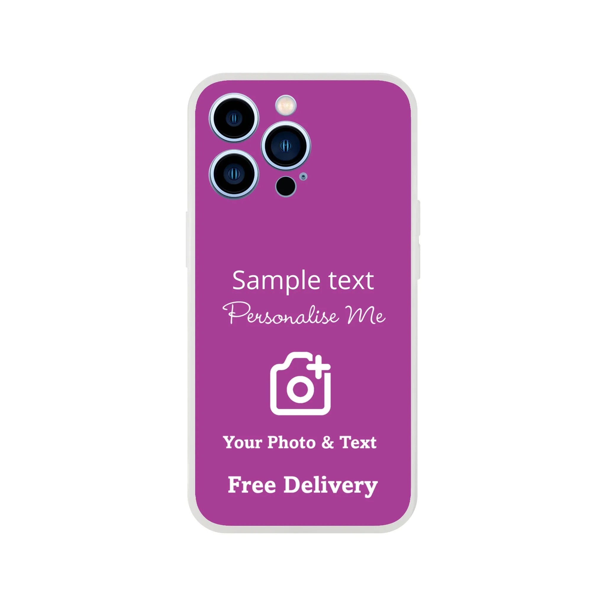 Personalised Mobile Flexi Phone Case