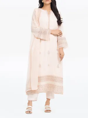Pret 3Pc Wrinkle Chiffon Suit - EWTPLE24-00028-3P