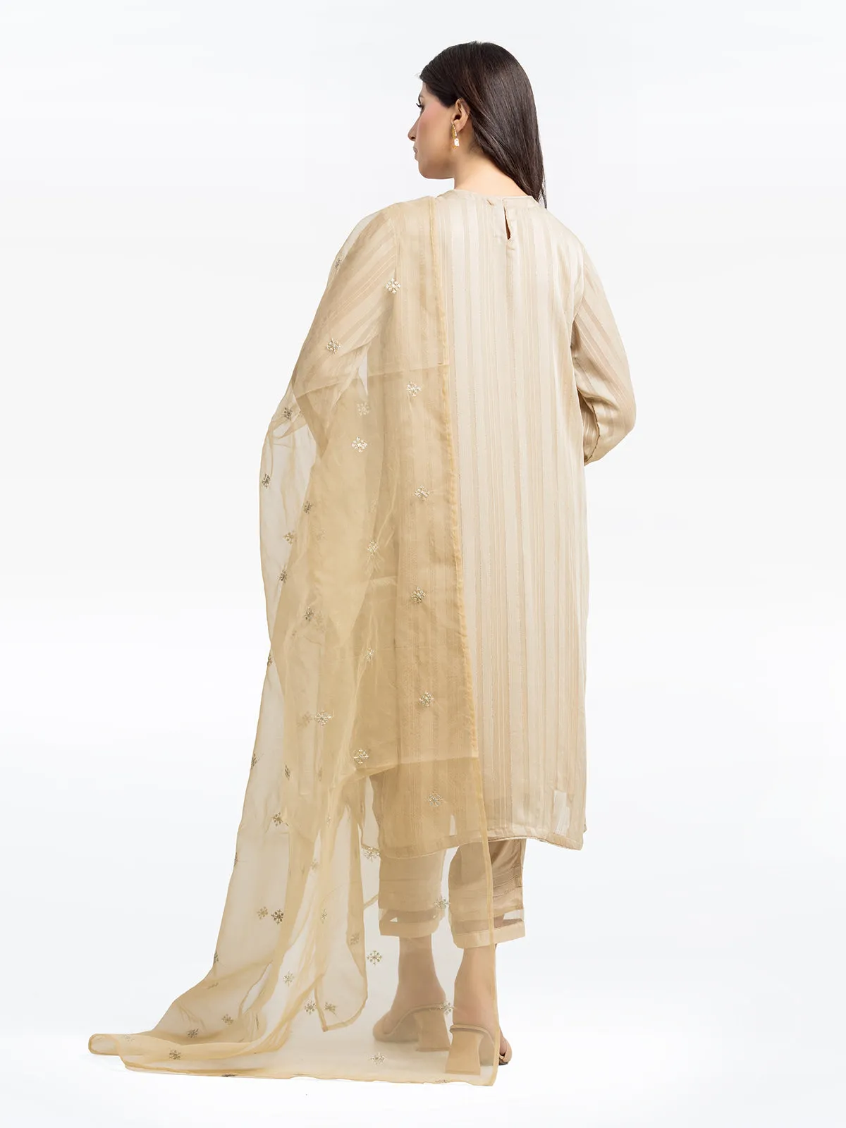 Pret 3Pc Wrinkle Chiffon Suit - EWTPLE24-00032-3P