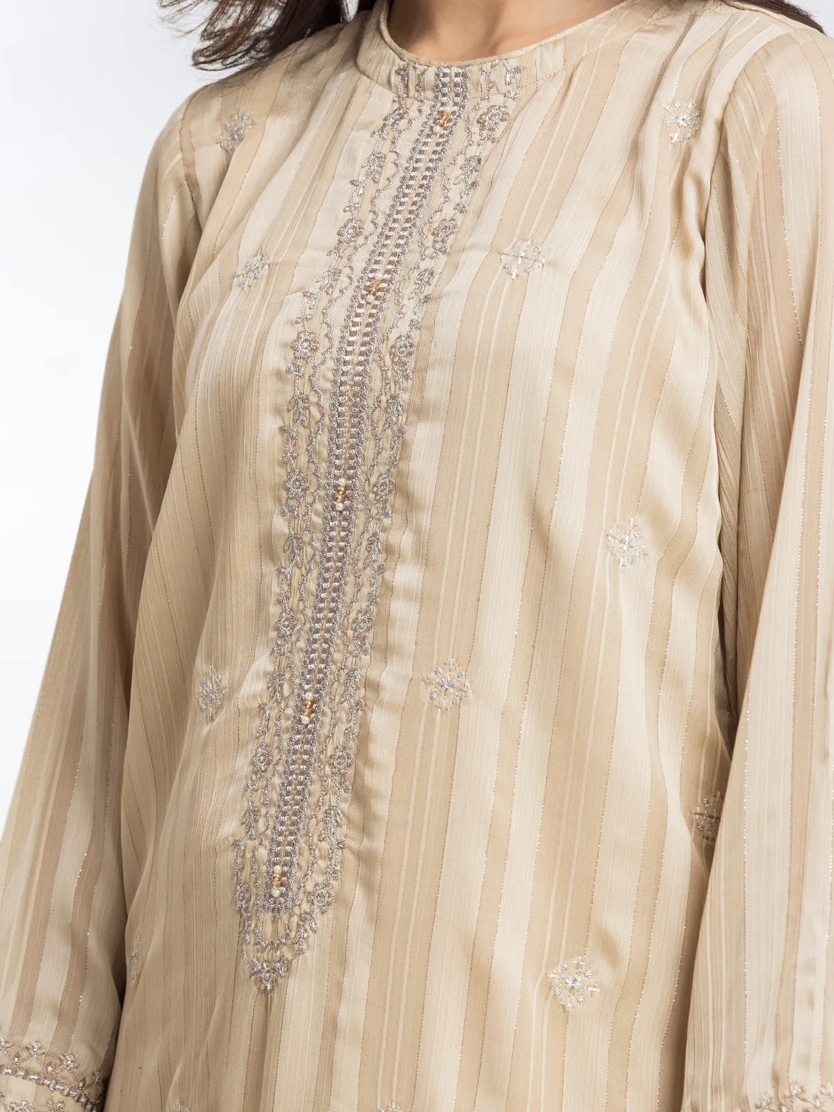 Pret 3Pc Wrinkle Chiffon Suit - EWTPLE24-00032-3P