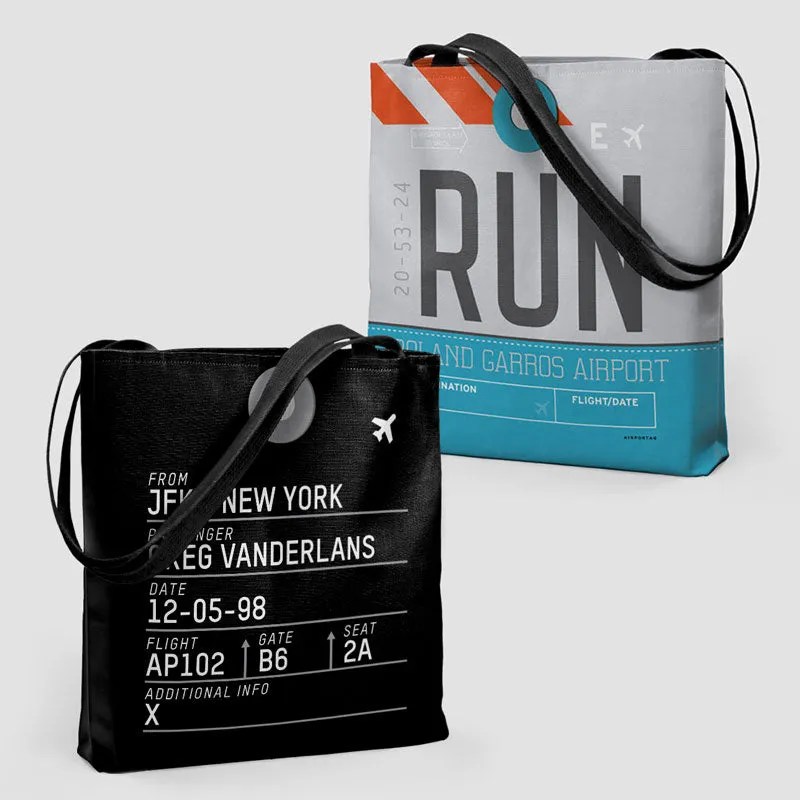 RUN - Tote Bag