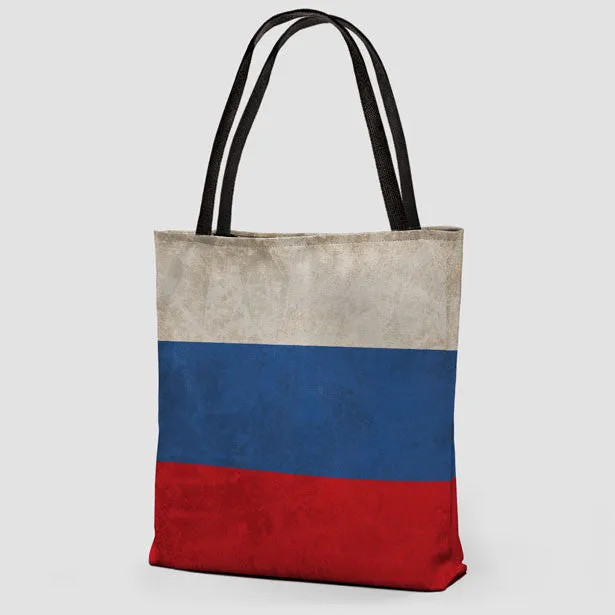 Russian Flag - Tote Bag