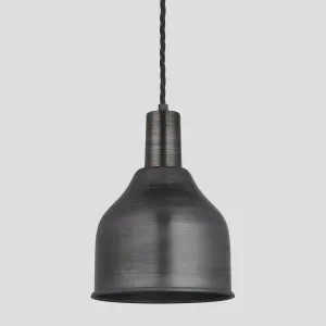 Sleek Cone Pendant - 7 Inch - Pewter