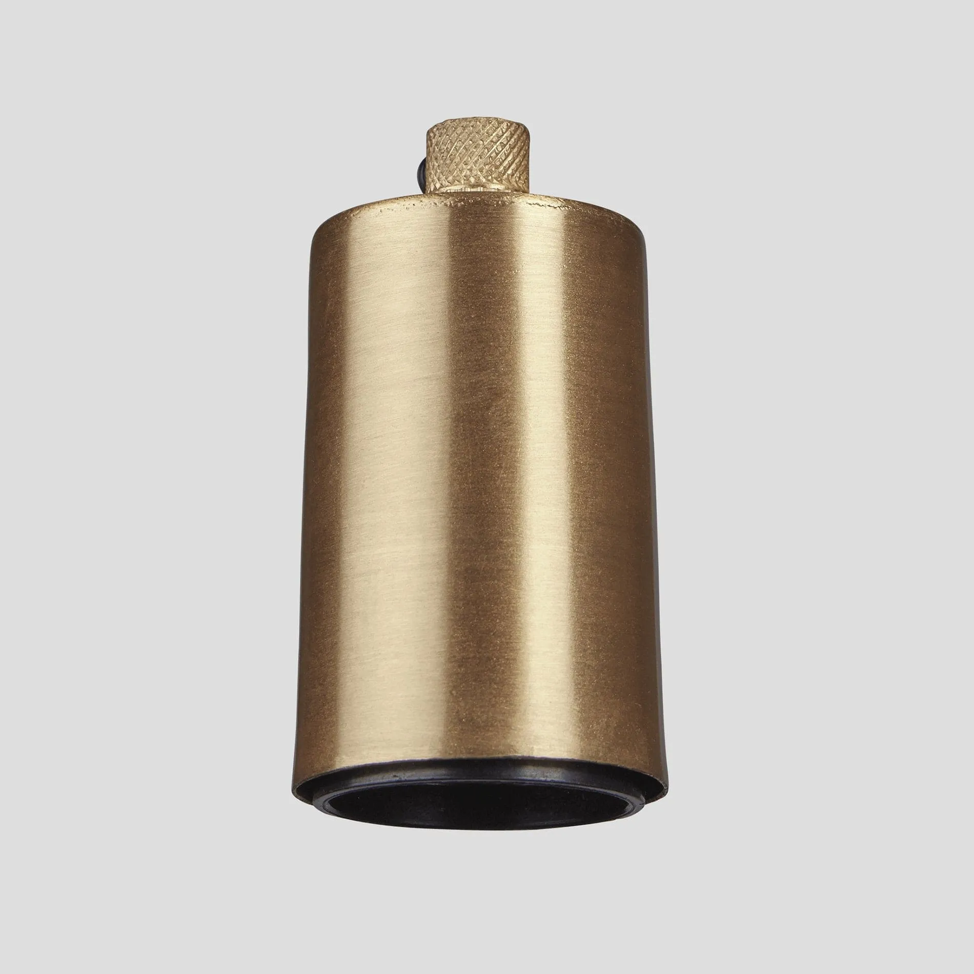 Sleek Edison ES E27 Bulb Holder - Brass