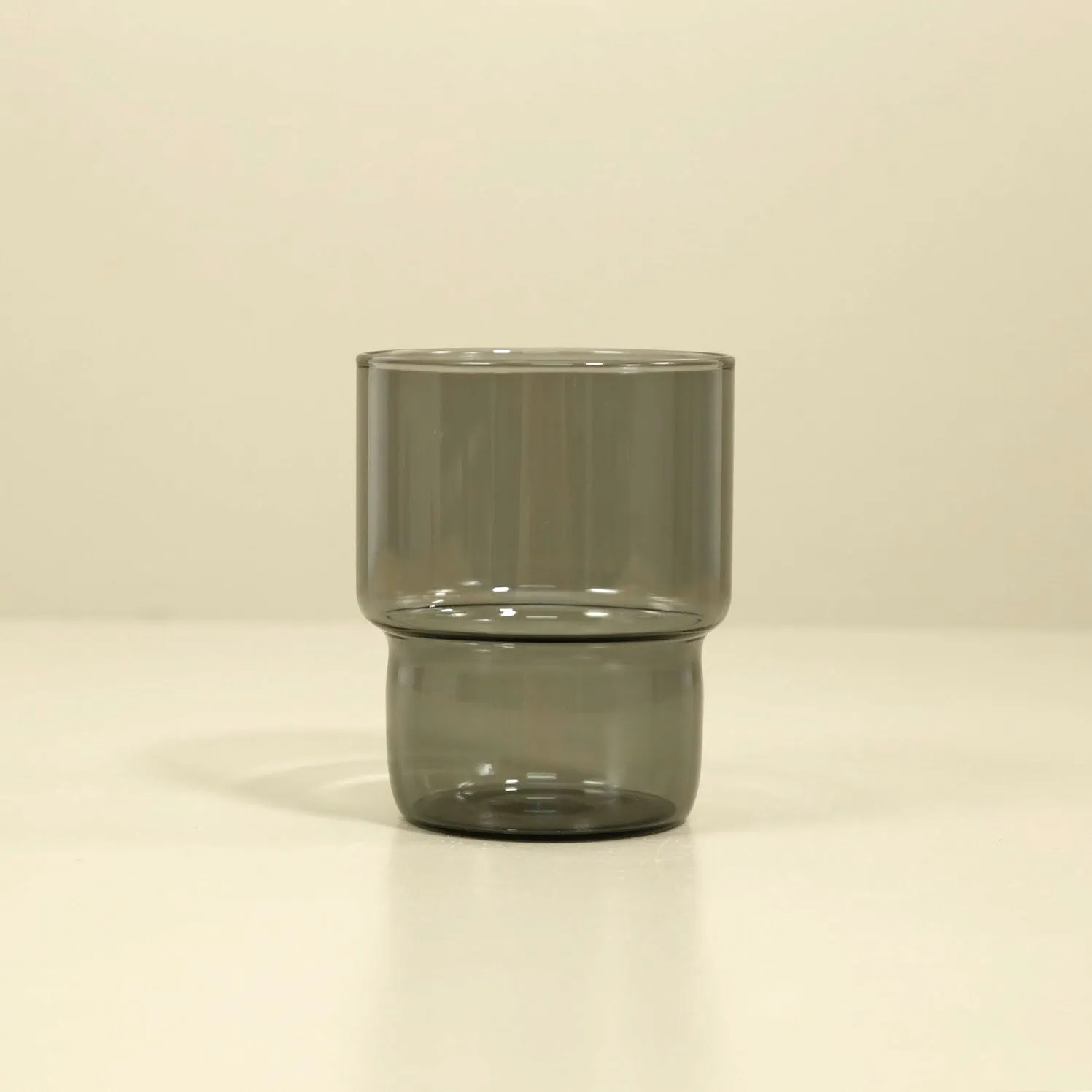 Stacked Water Tumbler / Smoke