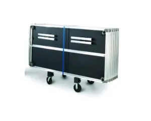 Stage Deck Storage Cart Black