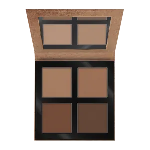 sun club matt bronzing powder palette