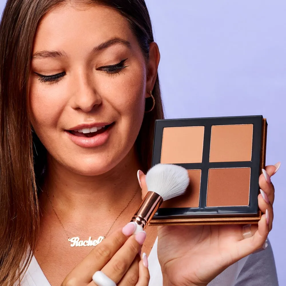 sun club matt bronzing powder palette