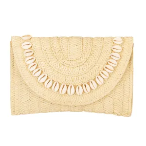 Sunny Braided Clutch