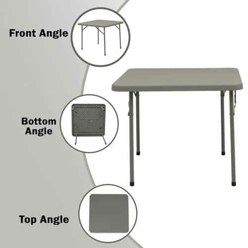 Supreme Blow Moulded Miyami Table, Grey