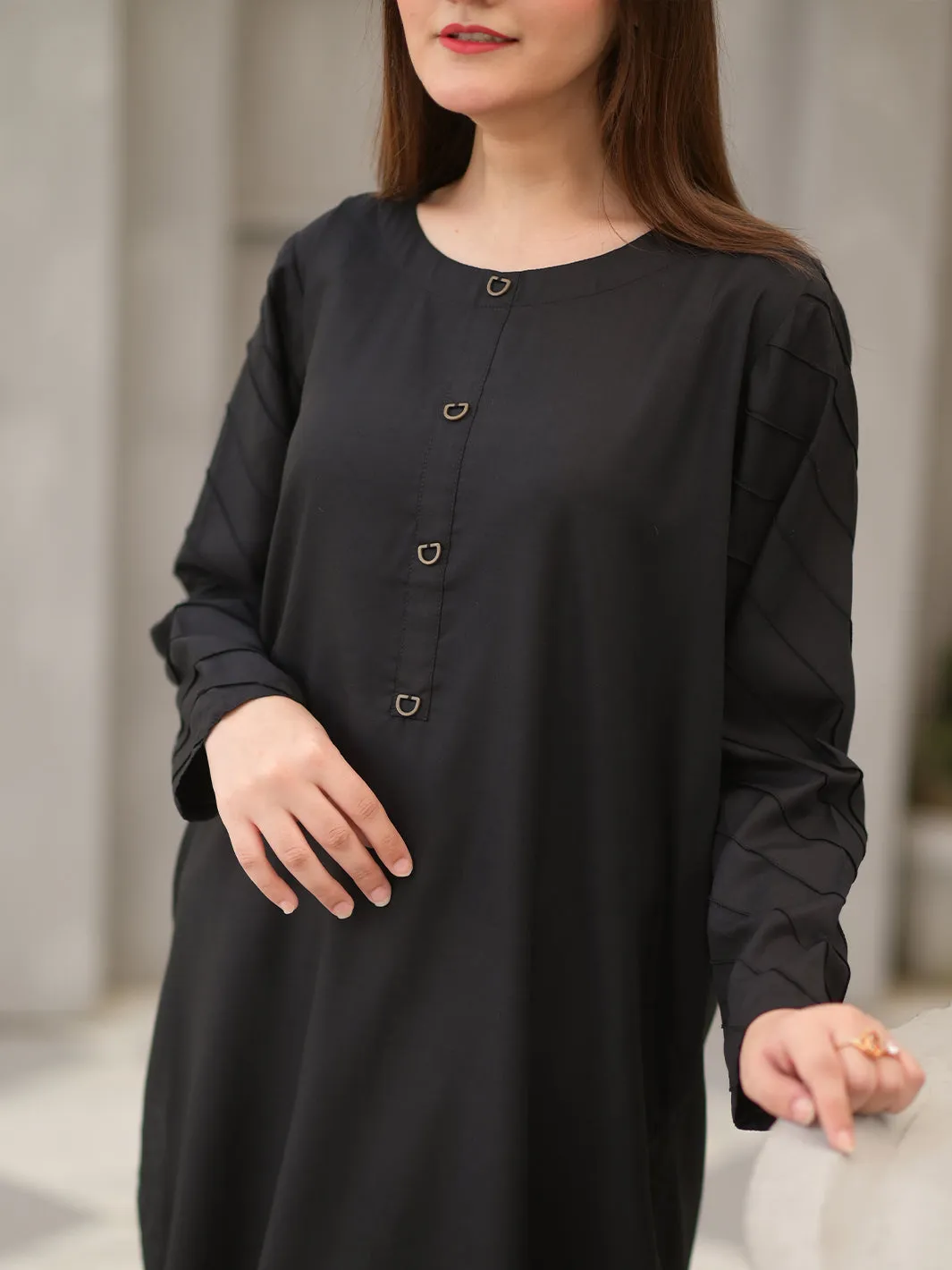 TNG Ansha Co-Ord Set-Black Collection'2024