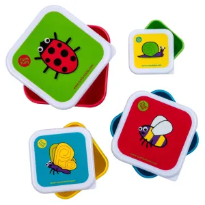 TUM TUM Nesting Snack Pots - Set of 4 (Bugs)