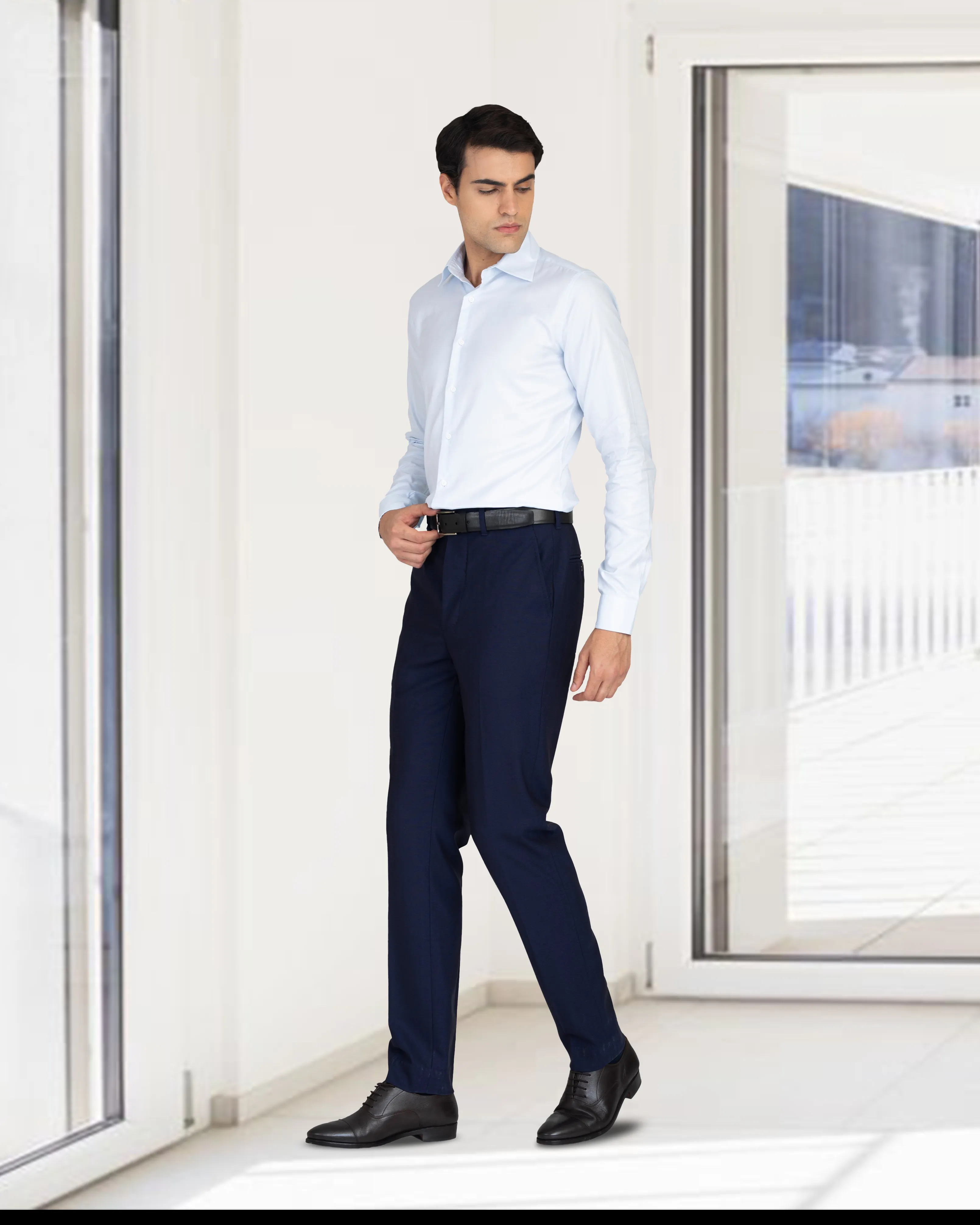 VBC - 4 Ply Tropical Wool: Navy Pant