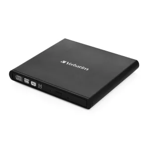 Verbatim Slimline External Dvd Drive - External - Black