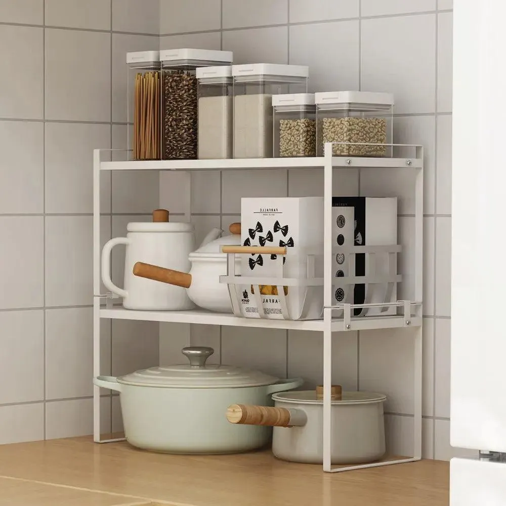 Versatile 3-Tier Space-Saving Storage Rack