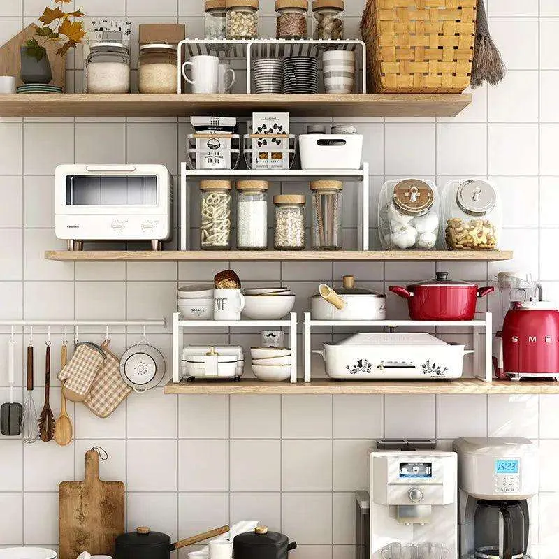 Versatile 3-Tier Space-Saving Storage Rack