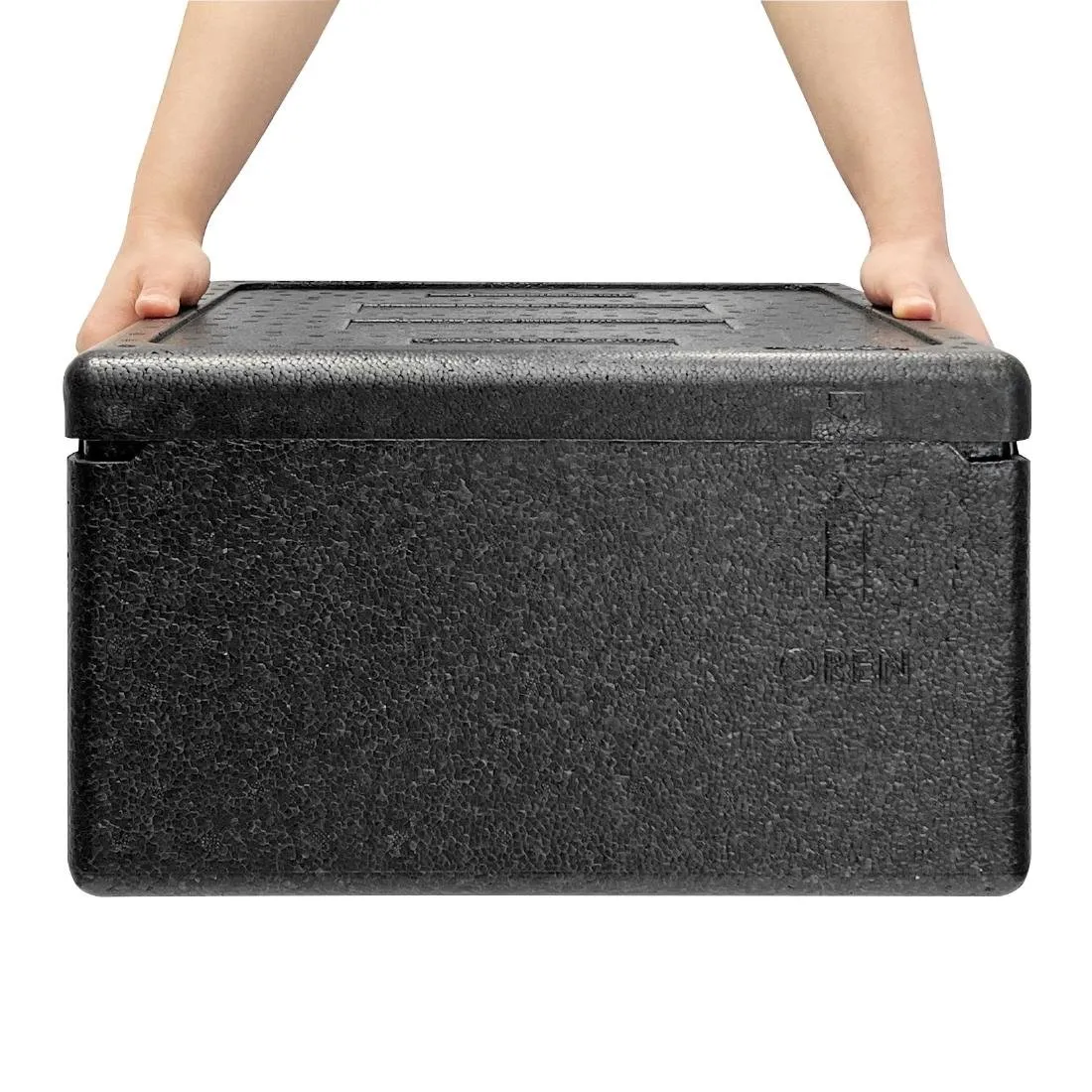 Vogue Insulated EPP Pizza Storage & Food Transport Box 22Ltr 4 Pizza Capacity - DX992