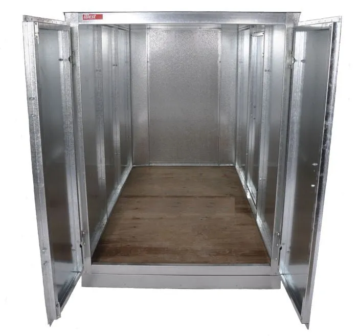 Weatherproof PowerSports Garage or Motorcycle Storage