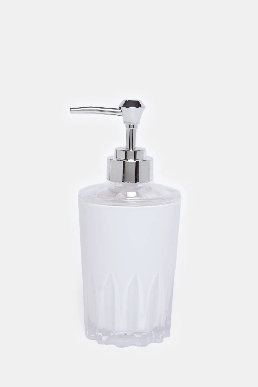 White Solid Soap Dispenser
