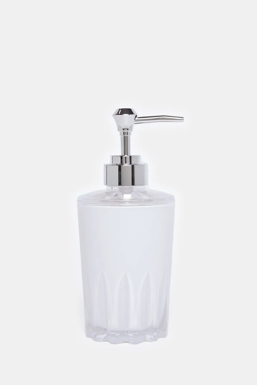 White Solid Soap Dispenser
