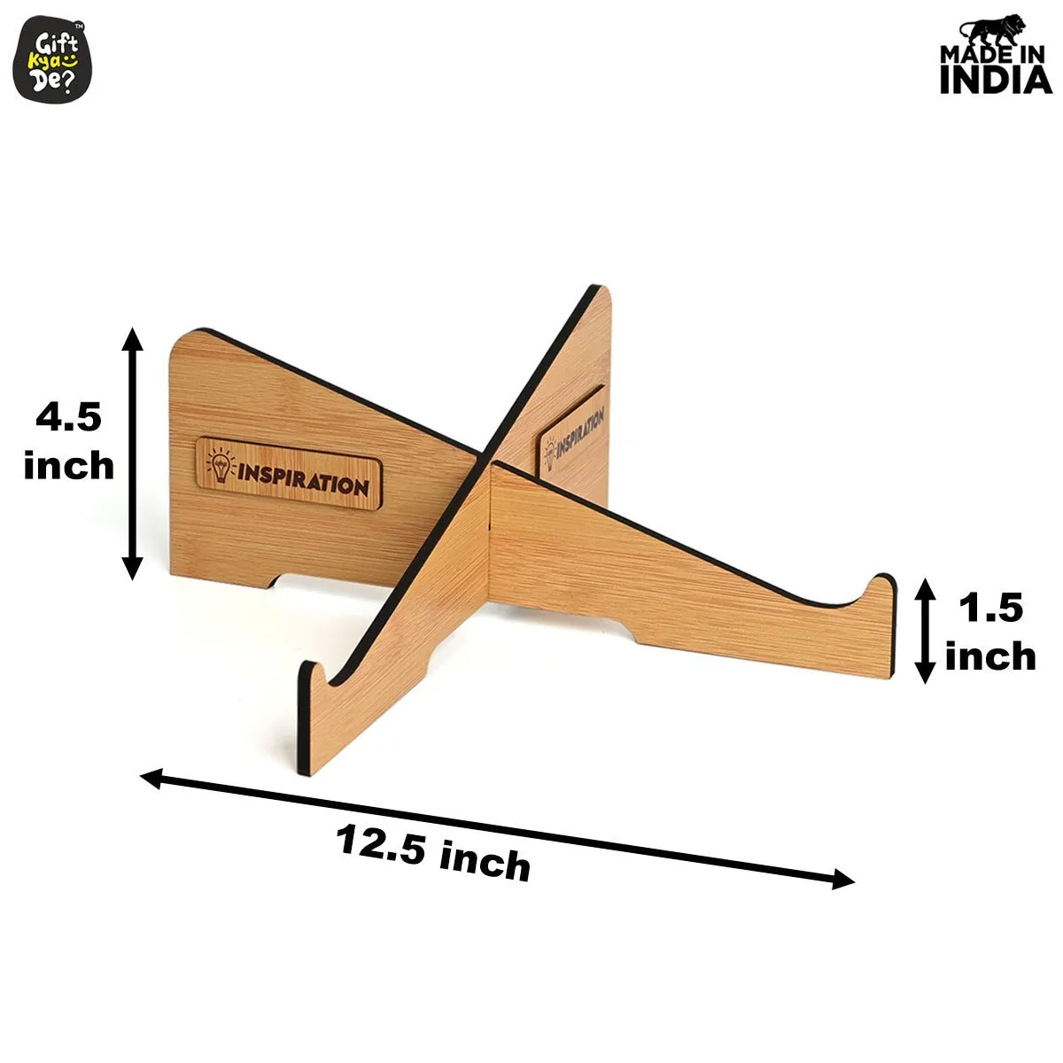 Wooden Portable Cross Laptop Stand | Laptop Accessories | Eco-Friendly | Corporate Gifts