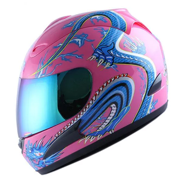 WOW Motorcycle Full Face Helmet Street Bike: HJM