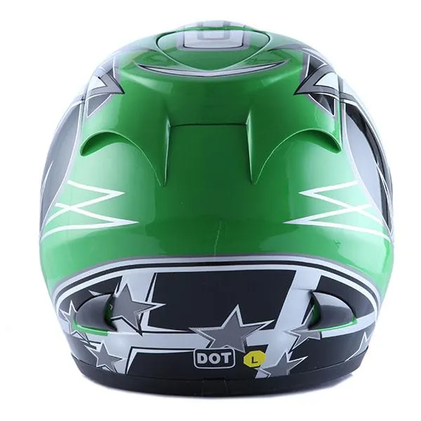 WOW Motorcycle Full Face Helmet Street Bike: HJM